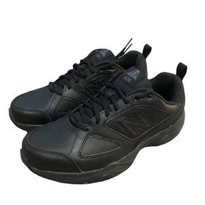NWOT New Balance 626 Black Leather Walking or Industrial Shoes Women's Size 9 D